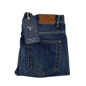 GANT Chip Gold Stitch Jean Low Waist Size Mens 30x32 NWT